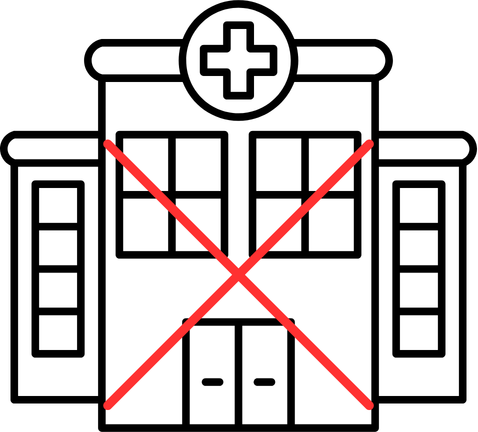 Reduced Hospitalisation